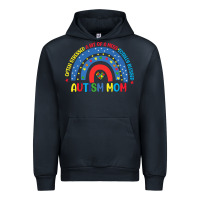Navy often stressed a bit of a mess totally blessed aut Urban Hoodie - CowhideDigitalArt