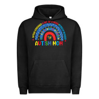 Pigment Black often stressed a bit of a mess totally blessed aut Urban Hoodie - CowhideDigitalArt