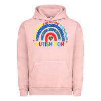 Pigment Salmon often stressed a bit of a mess totally blessed aut Urban Hoodie - CowhideDigitalArt