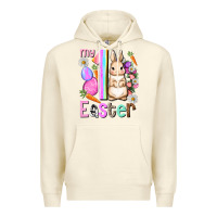 Sandshell My first Easter Girl Easter Day Premium Hoodie - HowdyJamesFarm