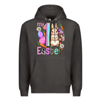 Smoke My first Easter Girl Easter Day Premium Hoodie - HowdyJamesFarm