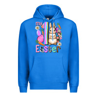 True Royal My first Easter Girl Easter Day Premium Hoodie - HowdyJamesFarm