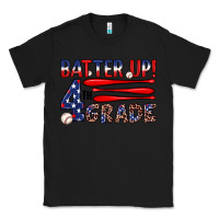 Black batter up 4th grade Classic Tee - JahusDesignShop
