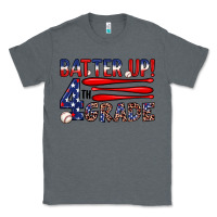 Charcoal Heather batter up 4th grade Classic Tee - JahusDesignShop