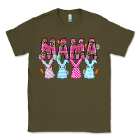 Army Green Easter Day Mamaa Classic Tee - CowhideDigitalArt