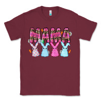 Burgundy Easter Day Mamaa Classic Tee - CowhideDigitalArt