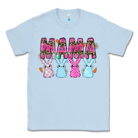 Dusty Blue Easter Day Mamaa Classic Tee - CowhideDigitalArt