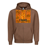 Chestnut tiger paws Zipper Hoodie - TumblerDesignByShophia