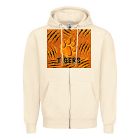 Sandshell tiger paws Zipper Hoodie - TumblerDesignByShophia