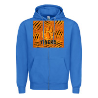 True Royal tiger paws Zipper Hoodie - TumblerDesignByShophia