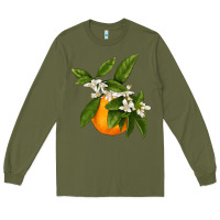 Army Green Tangerine Long Sleeve Tee - LillyAllenDesigns