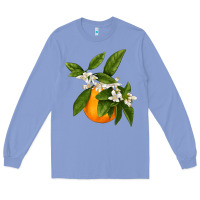 Colony Blue Tangerine Long Sleeve Tee - LillyAllenDesigns