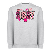 Heather Grey sissy Heavyweight Sweatshirt - Artiststas