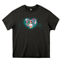 Asphalt nurse and elements Heavy Core Tee - AdoDesignShop