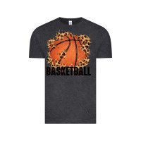 Vintage Black custom name basketball Vintage Tee - MaliasSmallBusiness