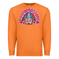 Carrot valentine's day rainbow gnome olivia Premium Sweatshirt - OliviaCreatesArt