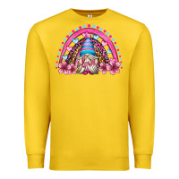 Lemon valentine's day rainbow gnome olivia Premium Sweatshirt - OliviaCreatesArt