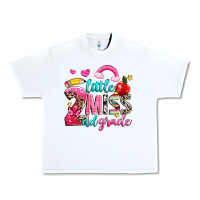 White little miss second grade Urban Heavy Tee - NancyCooperArtShop