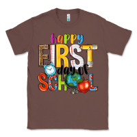 Chestnut happy first day of school Classic Tee - NancyCooperArtShop