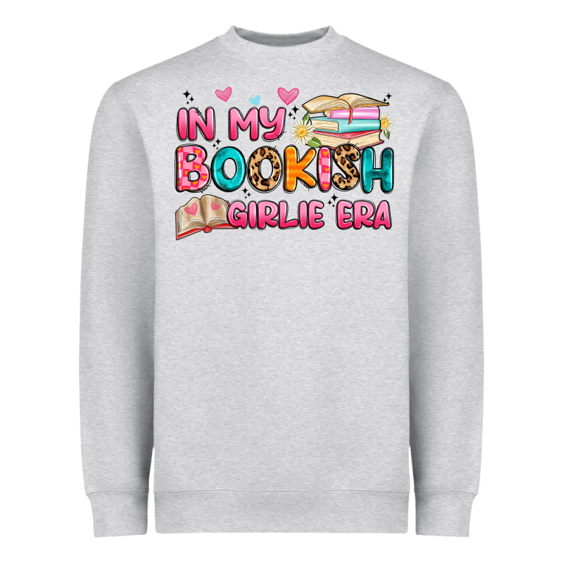 In My Bookish Girlie Era Heavyweight Sweatshirt by Artiststas | Teevron