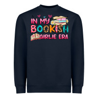 Navy in my bookish girlie era Heavyweight Sweatshirt - Artiststas