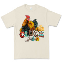 Bone cluck it coop animals hen and chick aztec serape leopard Premium Tee - Artiststas
