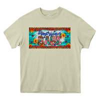 Mossy american babe Heavy Core Tee - Artiststas
