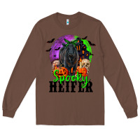 Chestnut spooky heifer black angus Long Sleeve Tee - RanaPortraitStore