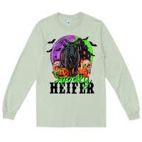 Matcha spooky heifer black angus Long Sleeve Tee - RanaPortraitStore