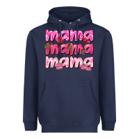 Navy Mama mama mama mother's day Heavyweight Hoodie - HowdyJamesFarm