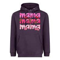 Plum Mama mama mama mother's day Heavyweight Hoodie - HowdyJamesFarm