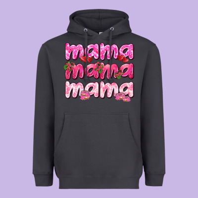 Mama Mama Mama Mother's Day Heavyweight Hoodie Designed By Howdyjamesfarm
