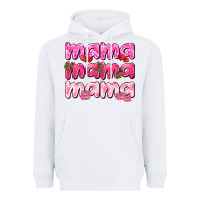 White Mama mama mama mother's day Heavyweight Hoodie - HowdyJamesFarm