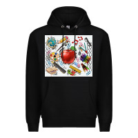Black school elements tumbler Premium Hoodie - CowGirlArtShop
