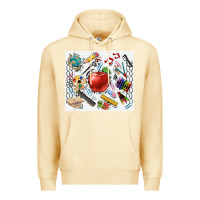 Pina Colada school elements tumbler Premium Hoodie - CowGirlArtShop