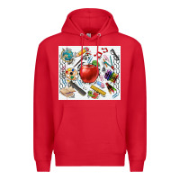 Red school elements tumbler Premium Hoodie - CowGirlArtShop