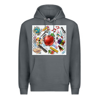 Rock school elements tumbler Premium Hoodie - CowGirlArtShop