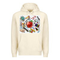 Sandshell school elements tumbler Premium Hoodie - CowGirlArtShop