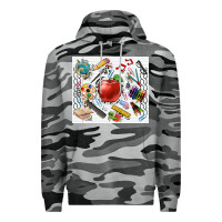 Slate Camo school elements tumbler Premium Hoodie - CowGirlArtShop