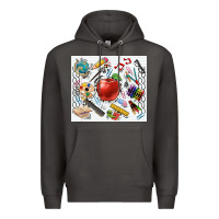Smoke school elements tumbler Premium Hoodie - CowGirlArtShop