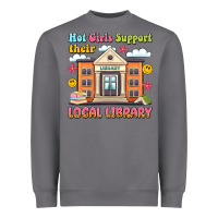 Storm hot girls support their local library Heavyweight Sweatshirt - Artiststas