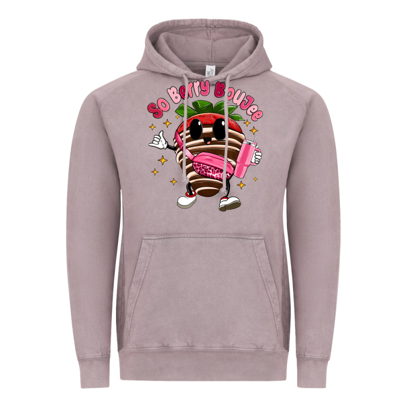 So Berry Buojee Vintage Hoodie by MaliasSmallBusiness | Teevron
