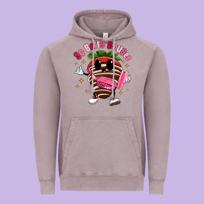 So Berry Buojee Vintage Hoodie Designed By Maliassmallbusiness