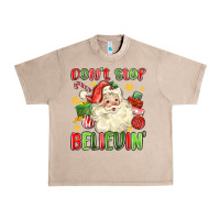 French Oak don't stop believin' Urban Heavy Tee - MaliasSmallBusiness