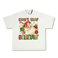 Pistachio don't stop believin' Urban Heavy Tee - MaliasSmallBusiness
