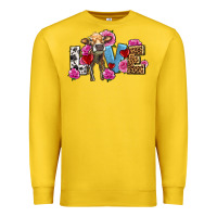 Lemon love with cow olivia Premium Sweatshirt - OliviaCreatesArt