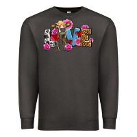 Smoke love with cow olivia Premium Sweatshirt - OliviaCreatesArt