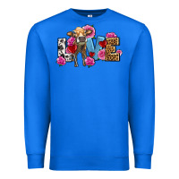 True Royal love with cow olivia Premium Sweatshirt - OliviaCreatesArt