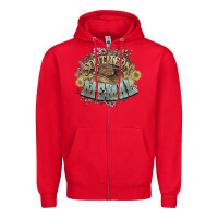 Red Southern Memal western flowers Zipper Hoodie - HowdyJamesFarm