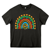 Asphalt autism heart ribbon rainbow Heavy Core Tee - AdoDesignShop